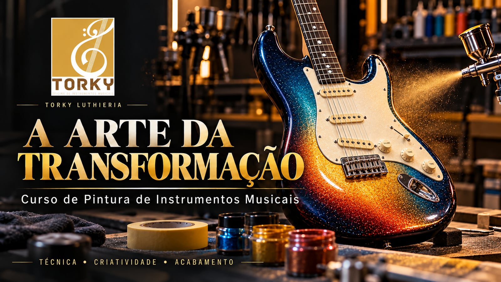Pintura e Customização de Instrumentos